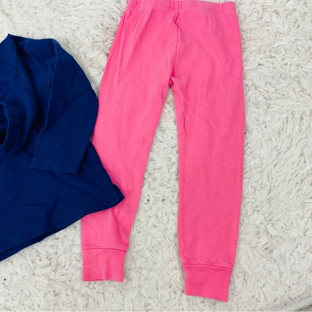 Carter's navy Blue Unicorn lightweight Hoodie with pink leggings size 3T - Picture 14 of 14